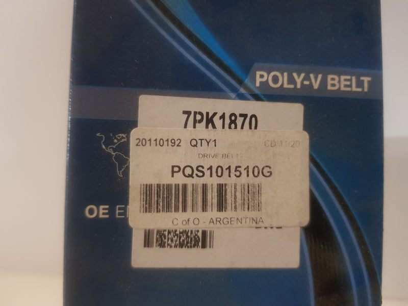 Land Rover Discovery 2 TD5 Drive Belt (VEHICLES WITH ACE)